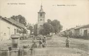 54 Meurthe Et Moselle / CPA FRANCE 54 "Sornéville, place et église"