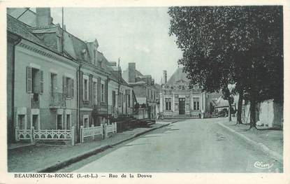 / CPA FRANCE 37 "Beaumont la Ronce, rue de la Douve"