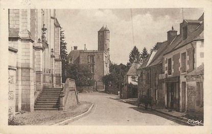 / CPA FRANCE 37 "Beaumont la Ronce, entrée du château"