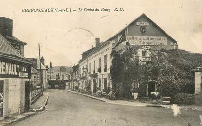 / CPA FRANCE 37 "Chenonceaux, le centre du Bourg"