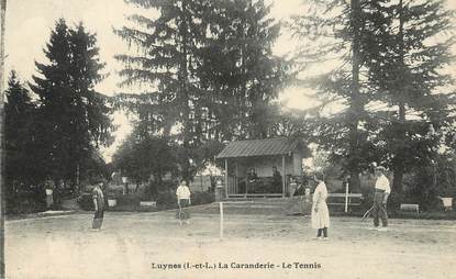 / CPA FRANCE 37 "Luynes, la Caranderie" / TENNIS