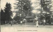 37 Indre Et Loire / CPA FRANCE 37 "Luynes, la Caranderie" / TENNIS