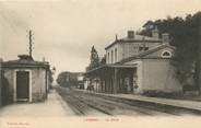 37 Indre Et Loire / CPA FRANCE 37 "Langeais, la gare"