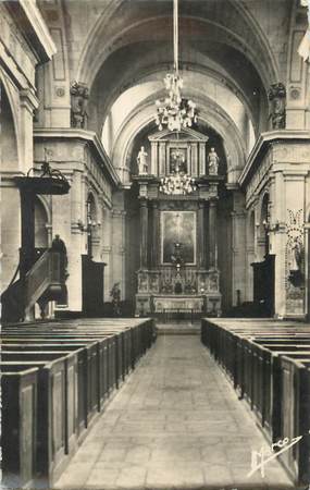 / CPSM FRANCE 37 "Richelieu, intérieur de l'église"