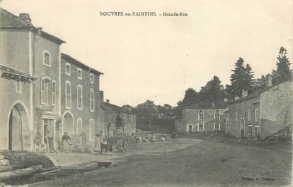 CPA FRANCE 88 " Rouvres en Xaintois, la grande rue "