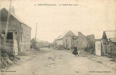 / CPA FRANCE 80 "Méaulte, la grande rue"