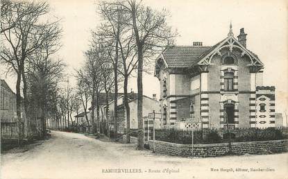 CPA FRANCE 88 " Rambervillers, route d'Epinal"
