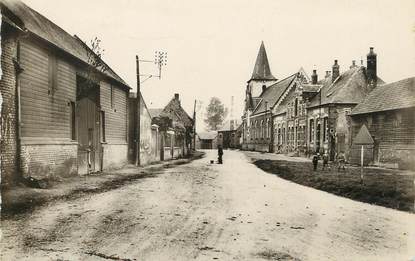 / CPSM FRANCE 80 "Méricourt l'Abbé, la grande rue"