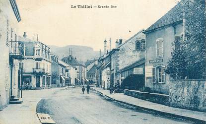 CPA FRANCE 88 " Le Thillot, la grande rue"