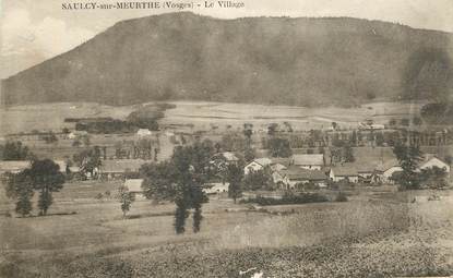 CPA FRANCE 88 " Saulcy sur Meurthe, le village"