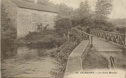 CPA FRANCE 88 " Le Magny, le gros moulin"