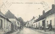 80 Somme / CPA FRANCE 80 "Guyencourt, la rue du château"