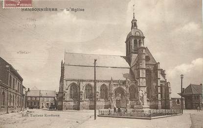 / CPA FRANCE 80 "Harbonnières, l'église"