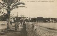 06 Alpe Maritime CPA FRANCE 06 "Juan les Pins, la plage et le boulevard du Littoral"