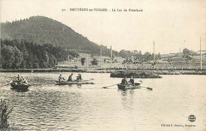 CPA FRANCE 88 " Bruyères en Vosges, le Lac de Pointhaie"