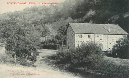 CPA FRANCE 88  "Fontenoy le Chateau, le Moulin Brulé"