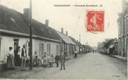 80 Somme / CPA FRANCE 80 "Foucaucourt, chaussée Brunehaut"