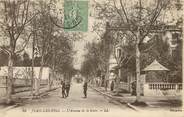 06 Alpe Maritime CPA FRANCE 06 "Juan les Pins, avenue de la gare"