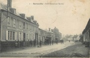 80 Somme / CPA FRANCE 80 "Bernaville, hôtel restaurant Burriez"