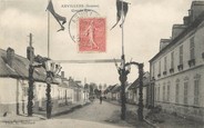 80 Somme  / CPA FRANCE 80 "Arvillers, grande rue"