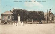80 Somme  / CPSM FRANCE 80 "Arrest, école et mairie, plave Auguste Delahaye"
