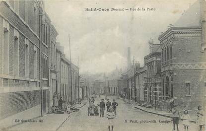  / CPA FRANCE 80 "Saint Ouen, rue de la poste"