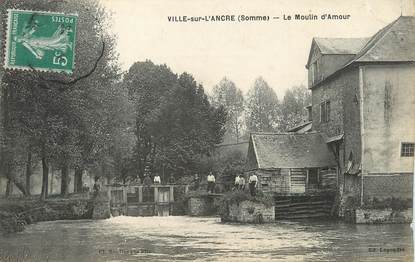  / CPA FRANCE 80 "Ville Sur L'Ancre, le moulin d'amour"