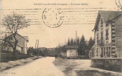 CPA FRANCE 88  "Bains les Bains, avenue Bailly"