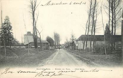  / CPA FRANCE 80 "Ailly sur Noye, entrée du pays"