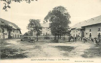 CPA FRANCE 89 "Saint Fargeau, Les Pautrats"