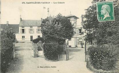 CPA FRANCE 89  "Saint Léger Vauban, les Chénots"