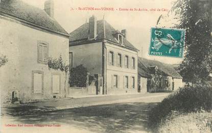 CPA FRANCE 89  "Saint Aubin sur Yonne"