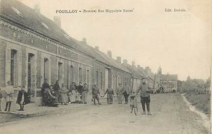  / CPA FRANCE 80 "Fouilloy, rue Hippolyte Noiret"