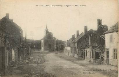  / CPA FRANCE 80 "Fouilloy, l'église"