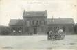  / CPA FRANCE 80 "Villers Bretonneux, la gare"