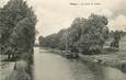 CPA FRANCE 89  "Rogny, le Canal de Briare" / PENICHE / BATELLERIE