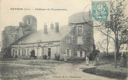  / CPA FRANCE 36 "Arthon, château de Puymoreau"