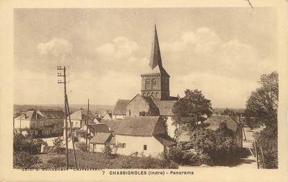  / CPA FRANCE 36 "Chassignolles, panorama"