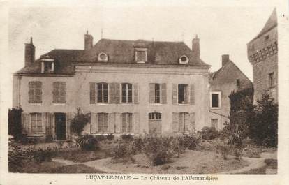  / CPA FRANCE 36 "Luçay le Male", le château de l'Allemandière"