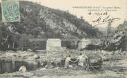 36 Indre  / CPA FRANCE 36 "Gargilesse, le pont Noir"