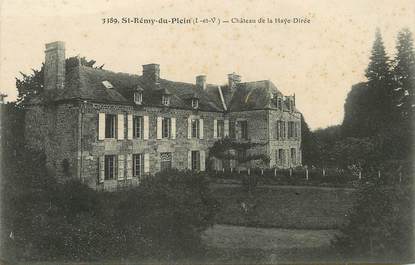  / CPA FRANCE 35 "Saint Rémy du Plein, château de la Haye Dirée"