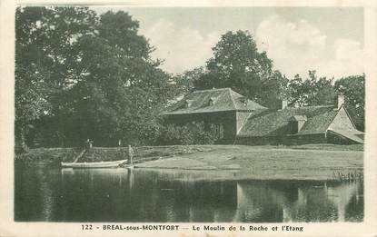  / CPA FRANCE 35 "Breal sous Montfort" / MOULIN