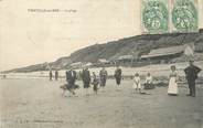 14 Calvado / CPA FRANCE 14 "Vierville sur Mer, la plage"