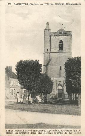 CPA FRANCE 89 "Sainpuits, L'Eglise"