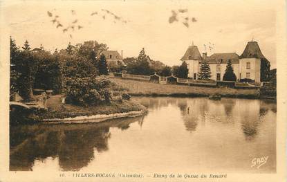 / CPA FRANCE 14 "Villers Bocage, étang de la queue du renard"