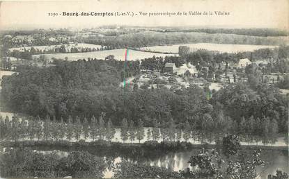 / CPA FRANCE 35 "Bourg des Comptes, vue panoramique de la vallée de la vilaine"