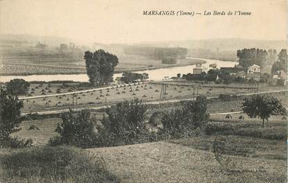 CPA FRANCE 89 "Marsangis, les bords de l'Yonne"