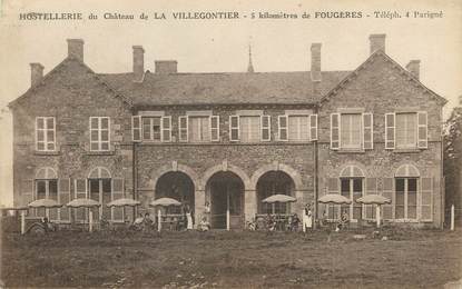 / CPA FRANCE 35 "Hostellerie du château de la Villegontier"