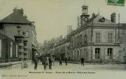 89 Yonne CPA FRANCE 89 "Montereau, Place de la Mairie, Hotel des Postes"