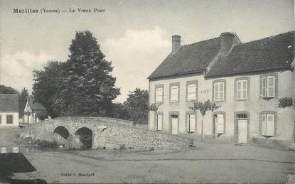 CPA FRANCE 89 "Mezilles, le vieux pont"